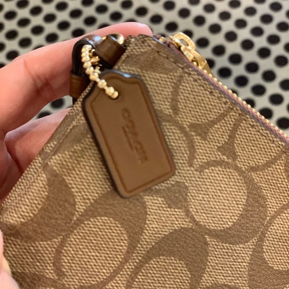 💕Coach💕Signature Double Zip Wristlet - Picture 3 of 7